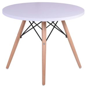 Stolik okrągły Paris 60cm - biały