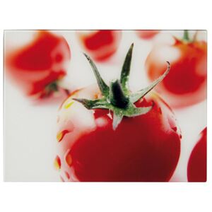 Deska do krojenia ZELLER Tomato, czerwona, 40x30 cm