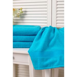 Ręcznik Adria turkusowy niebieski 50x100 cm