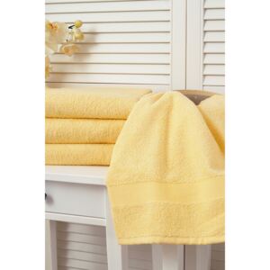 Ręcznik Adria waniliowy żółty 50x100 cm