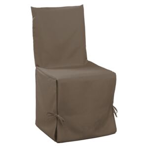 Pokrowiec na krzesło 50 x 50 x 50 cm ESSENTIEL, kolor brązowy