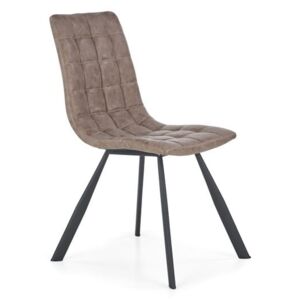 Krzesło K280 (brązowy / czarny) Halmar