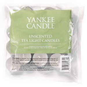 Podgrzewcze bezzapachowe YANKEE CANDLE, tealighty 25 sztuk