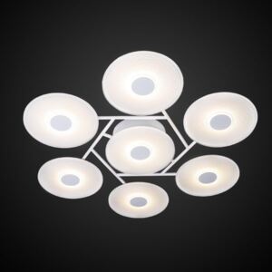 Minimalistyczna lampa LED sufitowa - VINYL 7 Altavola Design