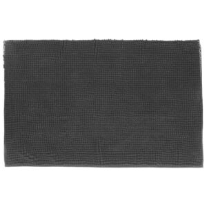 Dywanik łazienkowy TAPIS MINI CHENILLE, 50x80 cm, kolor czarny
