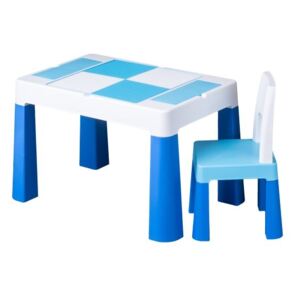 Tega Zestaw mebli dla dzieci Multifun - stół i krzesło - niebieski, BEZPŁATNY ODBIÓR: WROCŁAW!