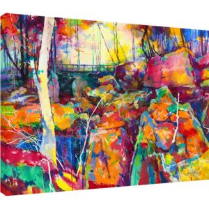 Doug Eaton - Puzzlewood Obraz na płótnie, (80 x 60 cm)