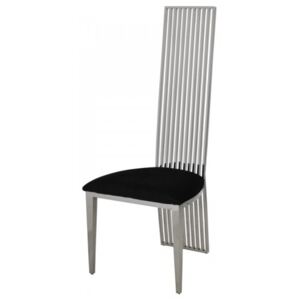 Krzesło glamour Parker Black - nowoczesne krzesło