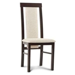 Krzesło ECTIN wenge/kremowy