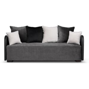 Sofa "3" trzyosobowa MUGIO kremowy/szary/czarny