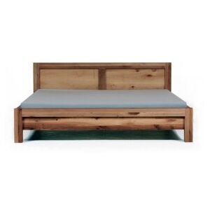 BAUHAUS nowoczesne łóżko z litego drewna