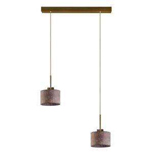 Lampa wisząca do kuchni na złotym stelażu - EX427-Montanex - 18 kolorów