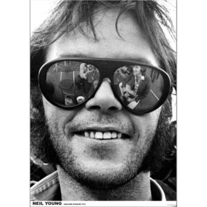 Plakat, Obraz Neil Young - Oakland 1974, (59,4 x 84 cm)