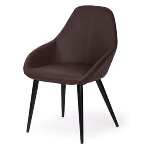 Vintage krzesło Kubbi - brązowe
