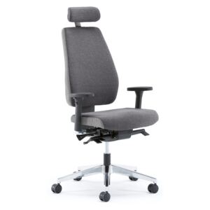 Krzesło biurowe WATFORD Kolor: Szary