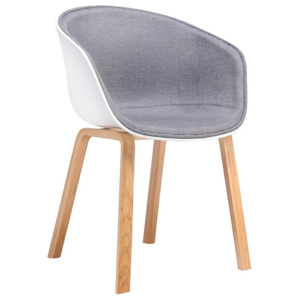 Krzesło z tapicerowanym siedziskiem Stay