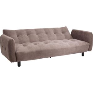 Sofa Bed Texas 223x88 cm brązowa