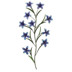 Wieszak ścienny Blue Flowers 45x91 cm kolorowy