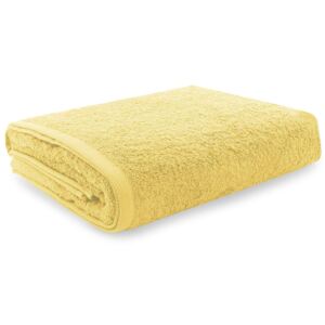 DecoKing – Ręcznik Bawełniany Żółty FROTTE 30x50 cm