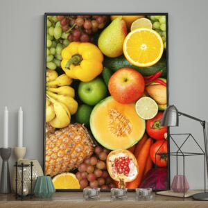 DecoKing - Plakat ścienny - Vitamins 40x50 cm