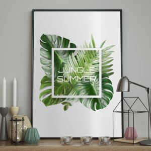 DecoKing - Plakat ścienny - Jungle - Summer 40x50 cm