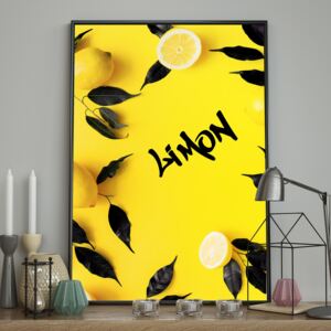 DecoKing - Plakat ścienny - Limon 40x50 cm