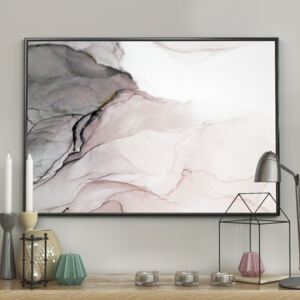 DecoKing - Plakat ścienny – Marble - Brown 50x70 cm