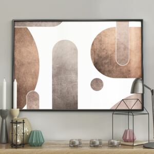 DecoKing - Plakat ścienny – Geometry Stones 40x50 cm