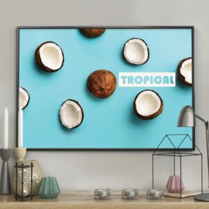 DecoKing - Plakat ścienny –Coconuts 50x70 cm