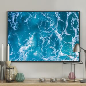 DecoKing - Plakat ścienny - Ocean - Blue 40x50 cm