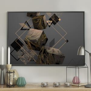DecoKing - Plakat ścienny - Geometrical 50x70 cm