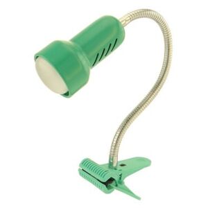 Lampka biurkowa lolek flex klips zielony pastelowy