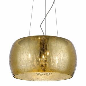 Designerska lampa wisząca ze szkła Rain 40 złota