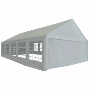Namiot imprezowy z PE, 5 x 10 m, szary