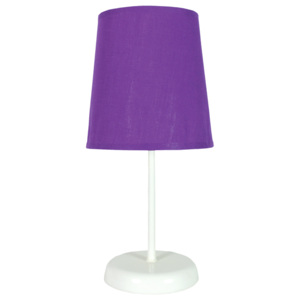 Lampka biurkowa Gala 1 x 40 W / E14 fioletowa