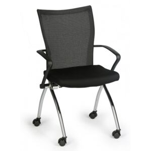 Krzesło konferencyjne Dynamic, czarne/szare