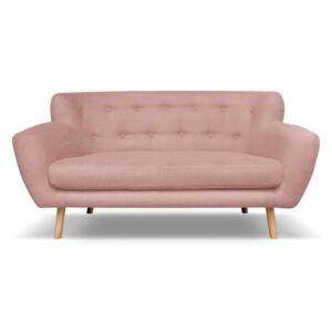 Jasnoróżowa sofa 2-osobowa Cosmopolitan design London