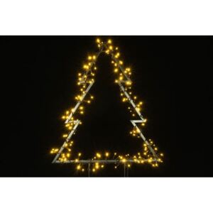 Świąteczna dekoracja LED - drzewo - 175 LED 75 cm