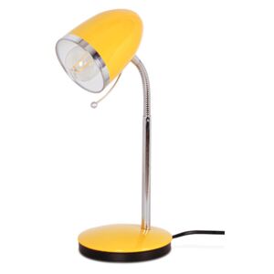 Żółta młodzieżowa lampka do biurka - S272-Harlet