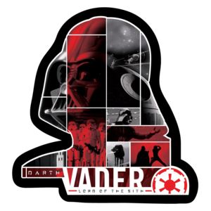Jerry Fabrics poduszka dekoracyjna Darth Vader, czerwony/czarny, BEZPŁATNY ODBIÓR: WROCŁAW!