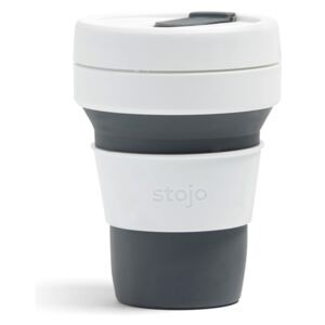 Szaro-biały składany kubek Stojo Pocket Cup, 355 ml