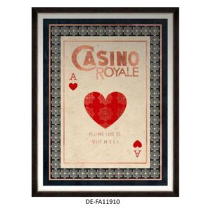 Obraz Casino Royale 70x90 DE-FA11910 MINDTHEGAP DE-FA11910 | SPRAWDŹ RABAT W KOSZYKU !