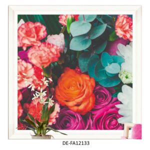 Obraz Colourful Flowers 90x90 DE-FA12133 MINDTHEGAP DE-FA12133 | SPRAWDŹ RABAT W KOSZYKU !