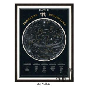 Obraz Constellation Nothern Hemisphere 90x120 DE-FA12683 MINDTHEGAP DE-FA12683 | SPRAWDŹ RABAT W KOSZYKU !