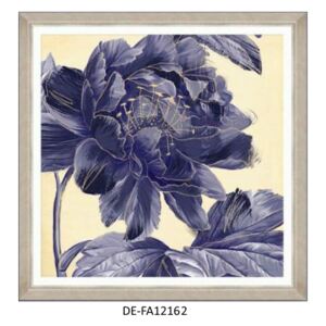 Obraz Floral Indigo III 70x70 DE-FA12162 MINDTHEGAP DE-FA12162 | SPRAWDŹ RABAT W KOSZYKU !