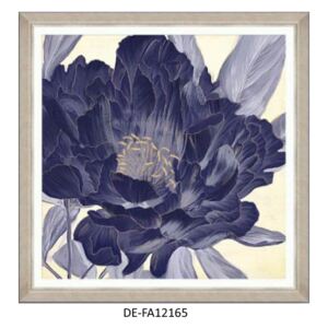 Obraz Floral Indigo IV 90x90 DE-FA12165 MINDTHEGAP DE-FA12165 | SPRAWDŹ RABAT W KOSZYKU !