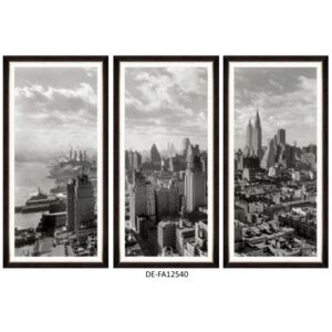 Obraz trzyczęściowy New York City Tryptich 120x85 DE-FA12540 MINDTHEGAP DE-FA12540 | SPRAWDŹ RABAT W KOSZYKU !
