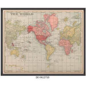 Obraz The World 1907 150x120 DE-FA12710 MINDTHEGAP DE-FA12710 | SPRAWDŹ RABAT W KOSZYKU !