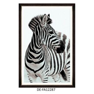 Obraz Zebra Portrait 80x120 DE-FA12287 MINDTHEGAP DE-FA12287 | SPRAWDŹ RABAT W KOSZYKU !