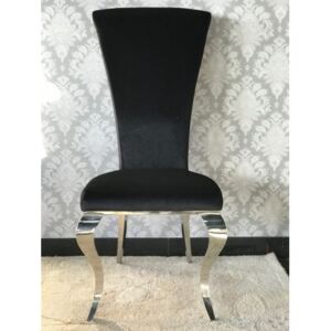 Krzesło glamour Ottavio Black